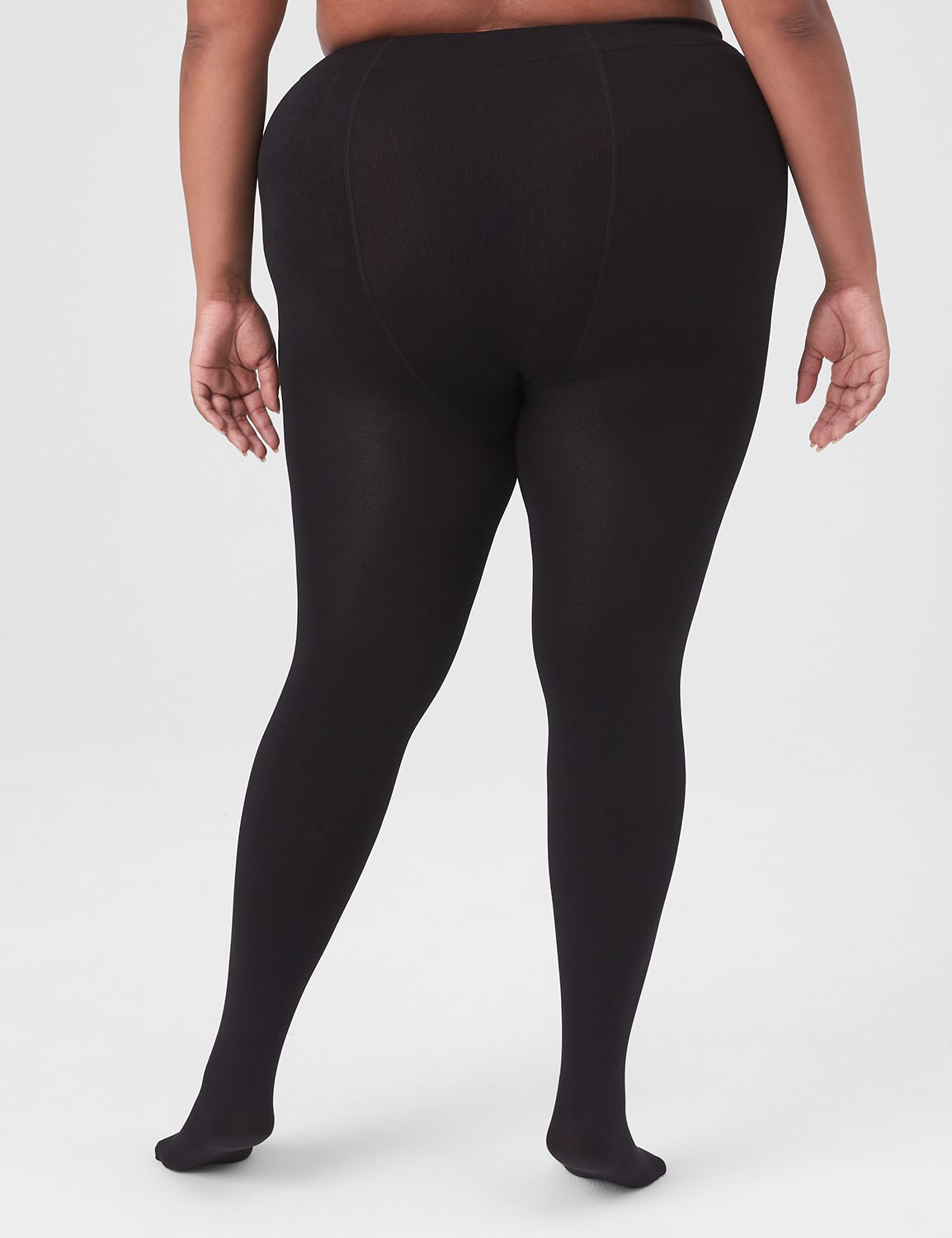 Plus Size Apt. 9® Fleece-Lined Footless Tights