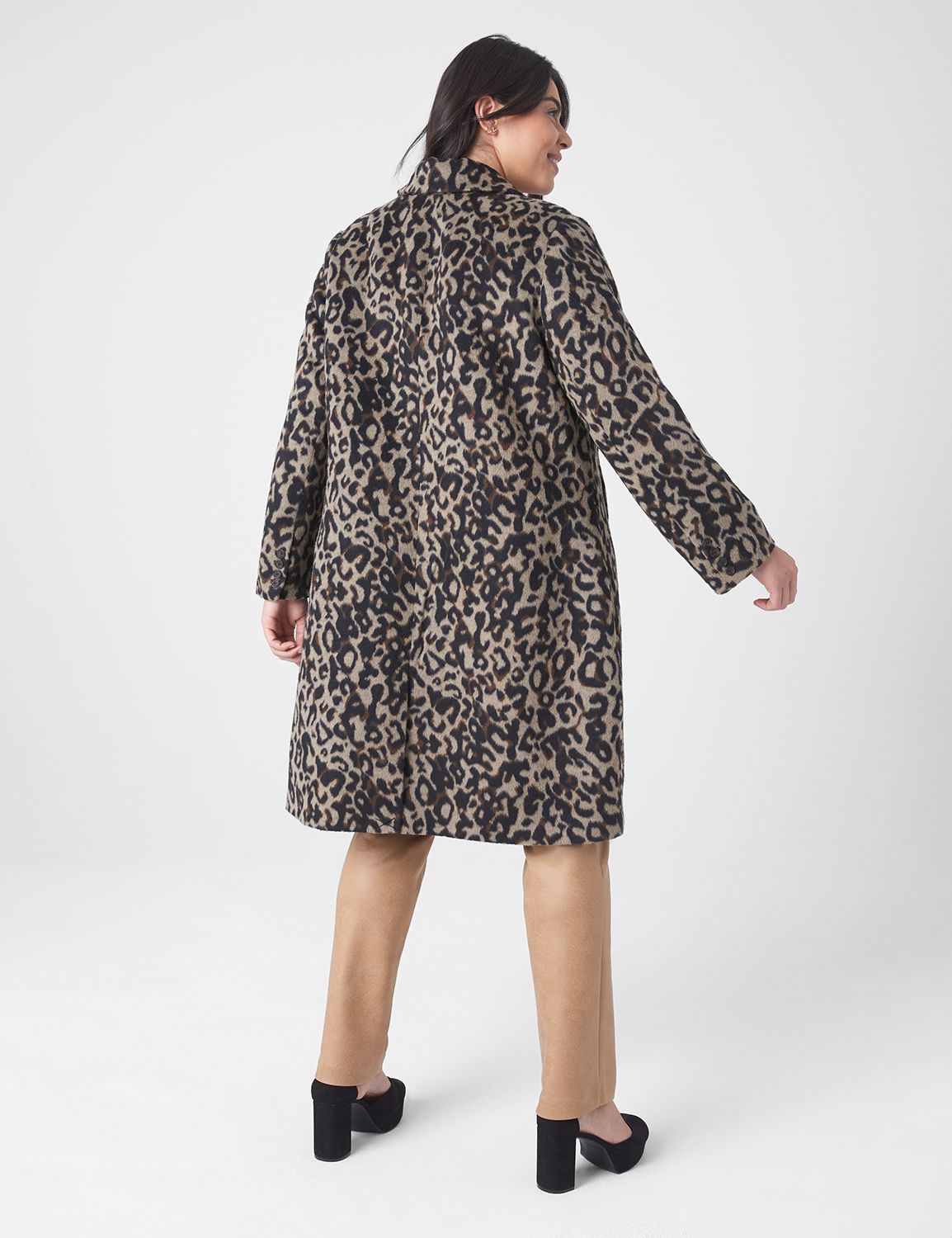 Bernardo leopard sale print coat