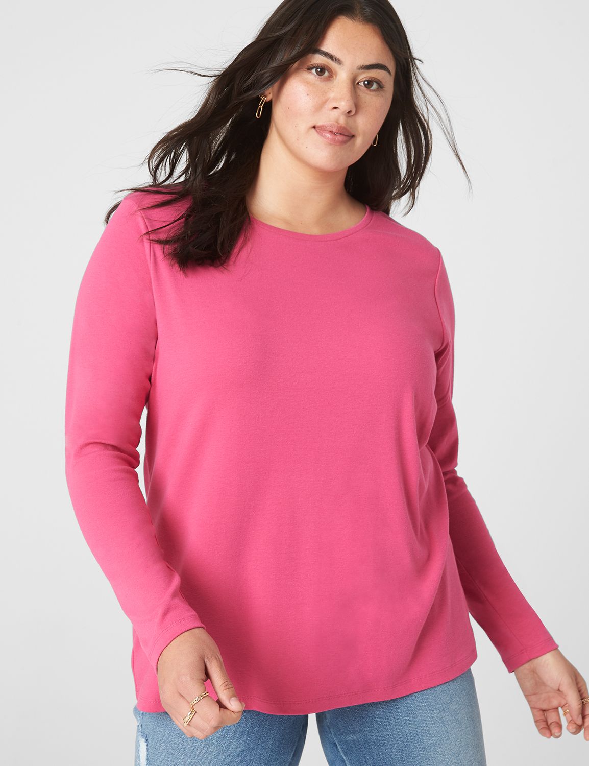 Women's Classic Long Sleeve Crew T-Shirt