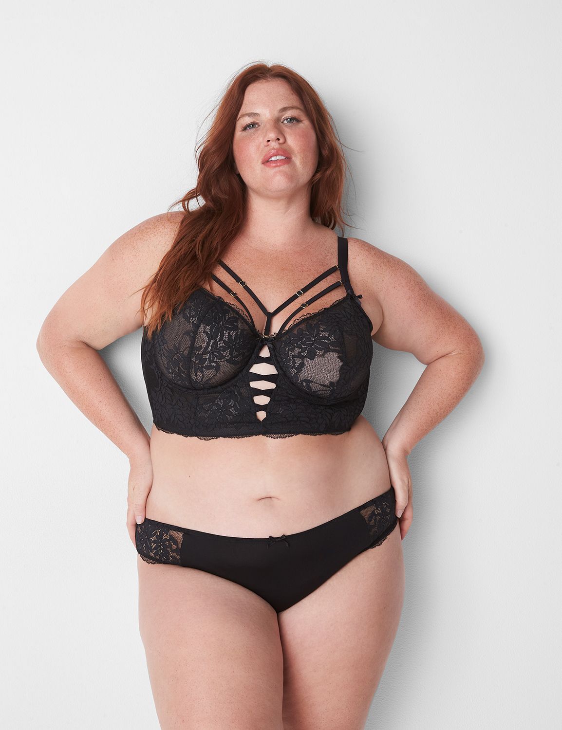 Lane Bryant - More than just a pretty lace, our Seriously Sexy lingerie is  now available in sizes 0-28! Visit Cacique for more. 💙 #ForTheLoveOfCurves  Shop