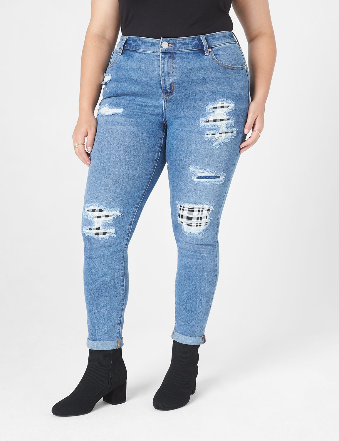 Lane bryant outlet boyfriend jeans