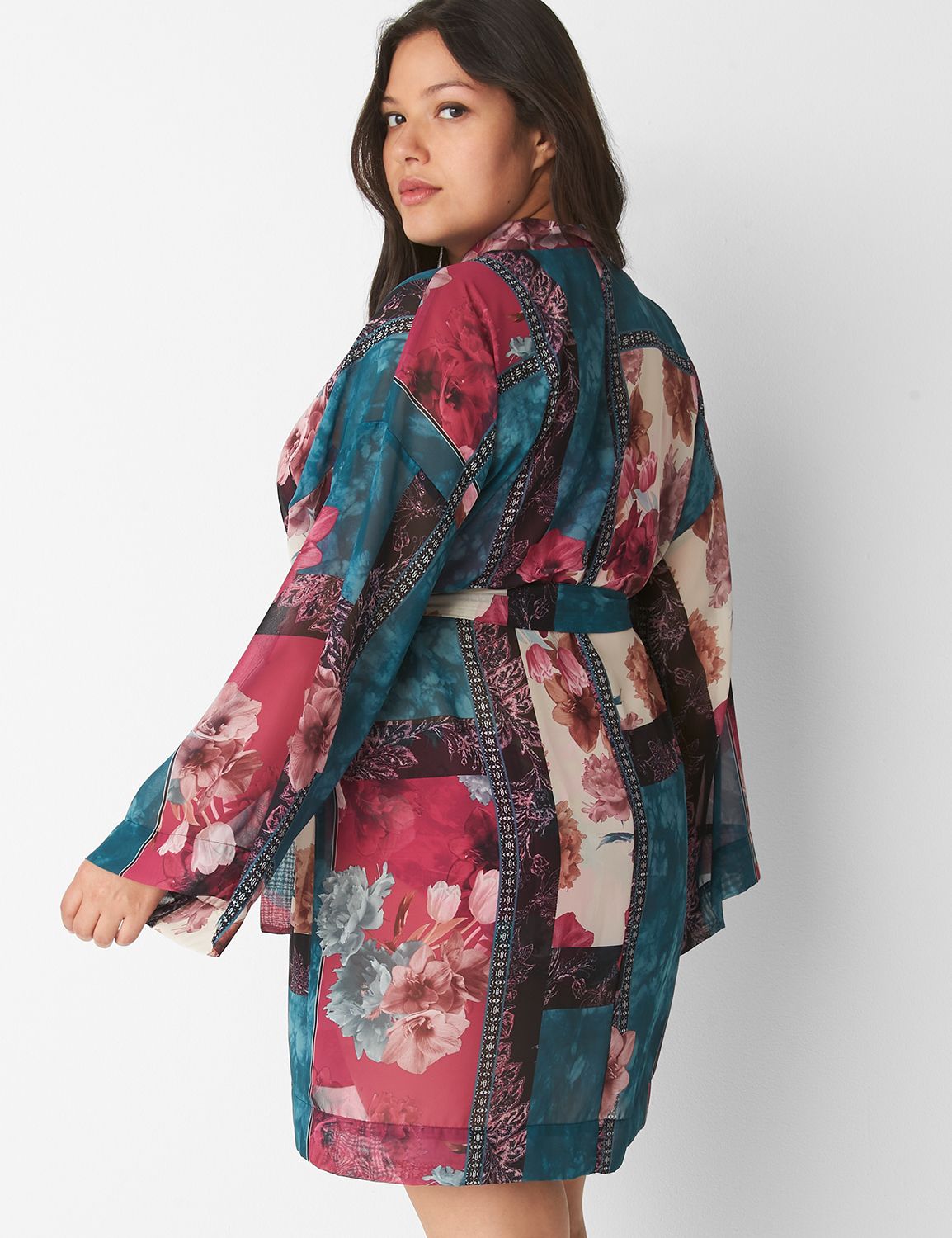 Chiffon Kimono Robe 1127855 | LaneBryant