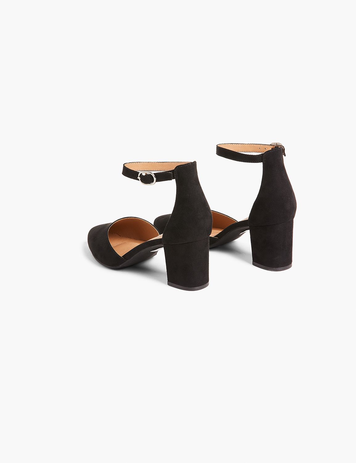 block heel closed toe shoes