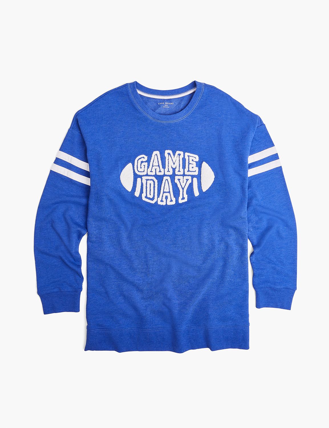Long Sleeve Drop Shoulder Crew Neck Product Image 1