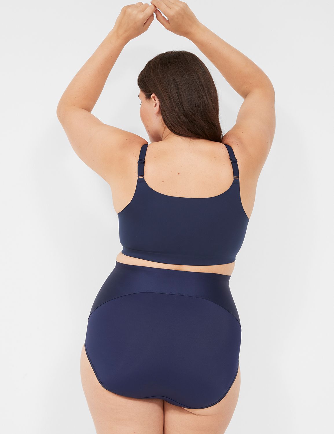 Level 2 Totally Smooth High-Waist Brief Panty | LaneBryant