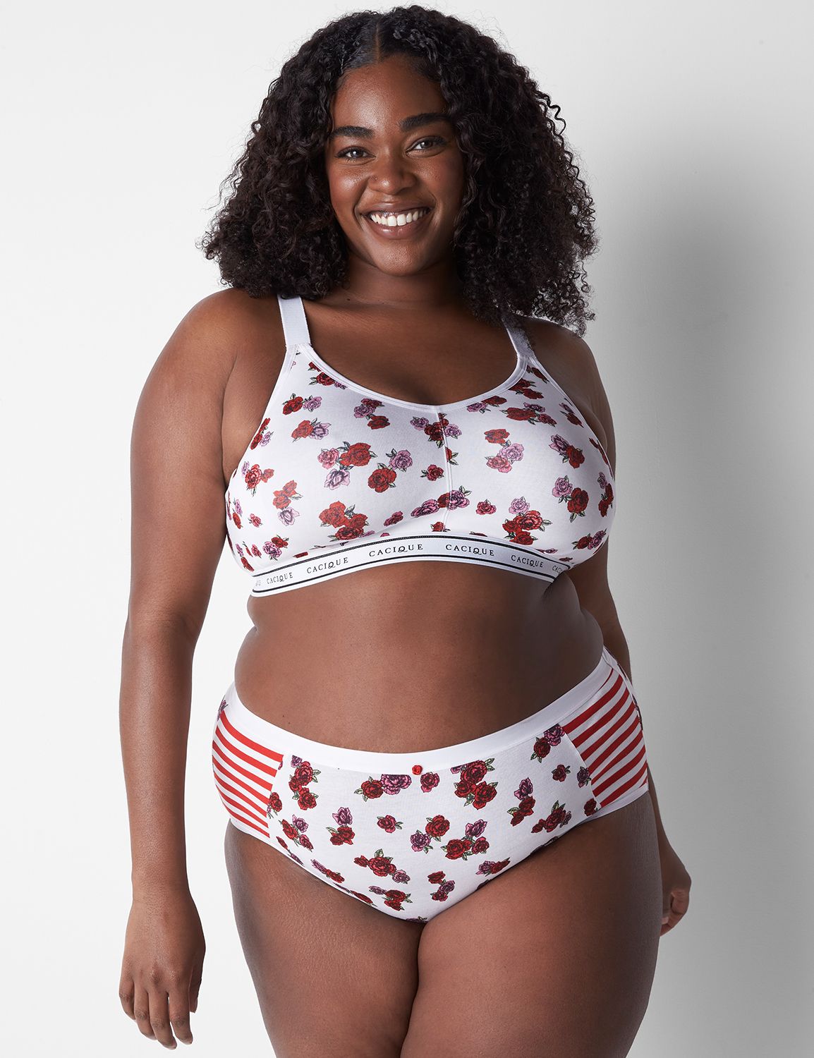 Cotton High-Leg Brief Panty