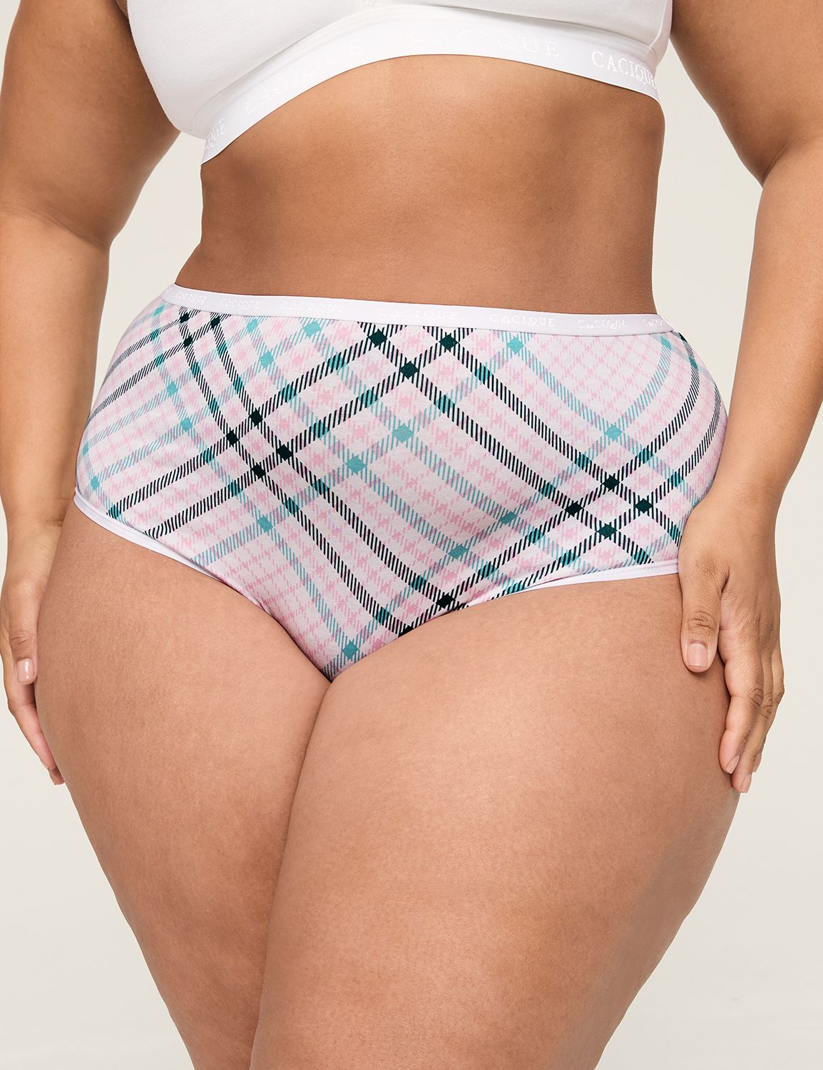 YoLace Trim High Leg Brief main image 1