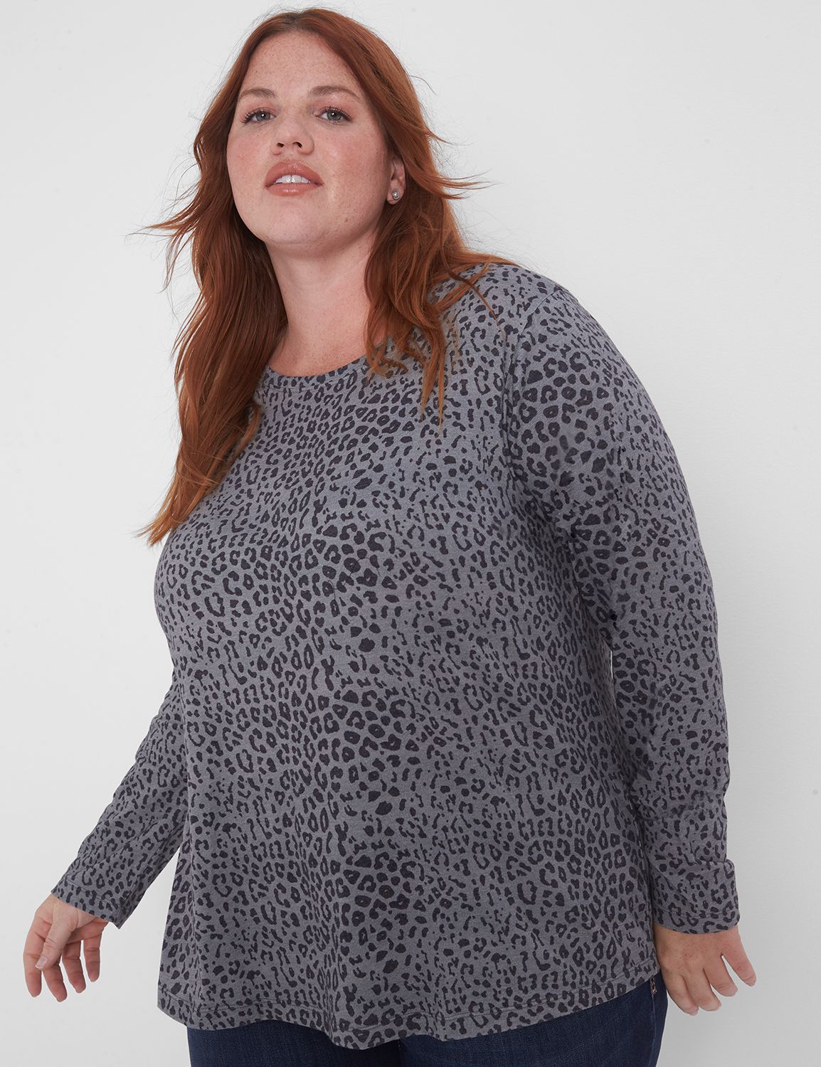 jobbs select long sleeve crew neck t-shirt