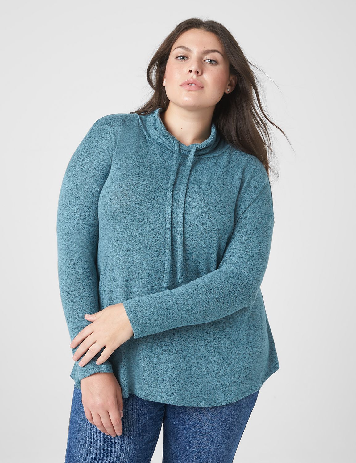 Pistola Dara Long Sleeve Funnel Neck