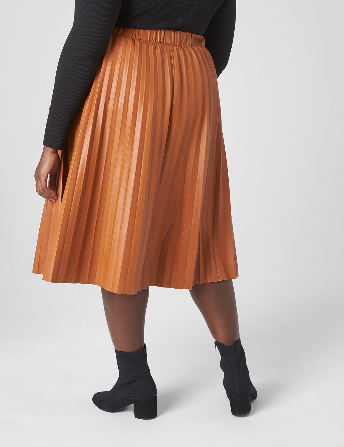 Lane bryant 2025 leather skirt