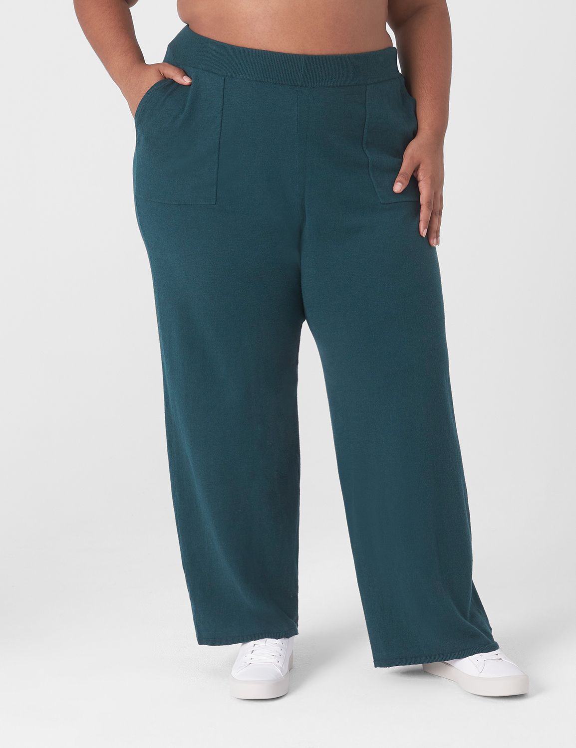 LIVI Sweater Crop Wide Leg Pant 112 Product Image 3