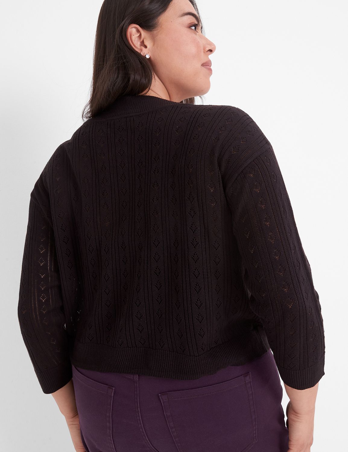 Classic Three Quarter Sleeve Open F Product Image 2