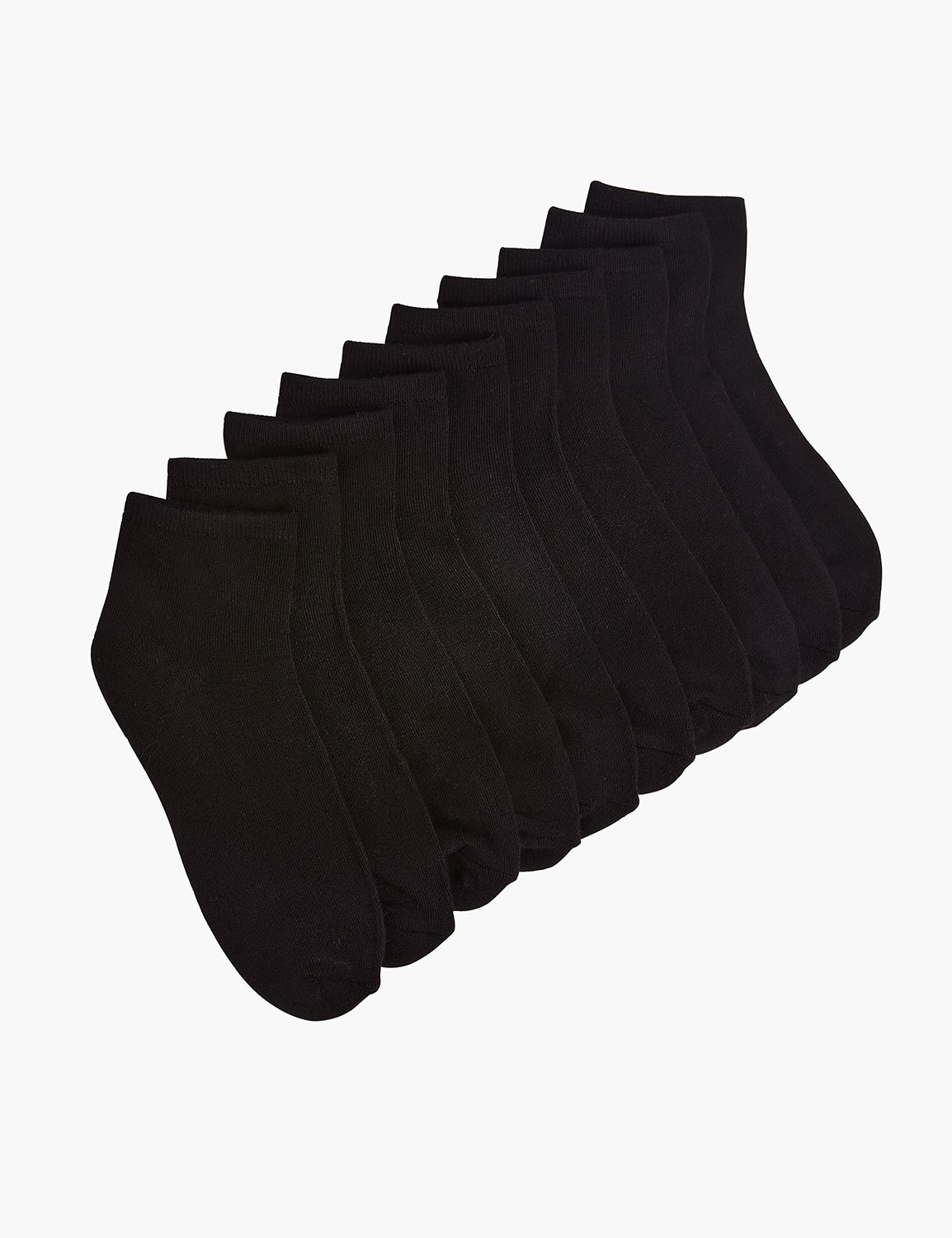 5-Pack Ankle Socks - Solid