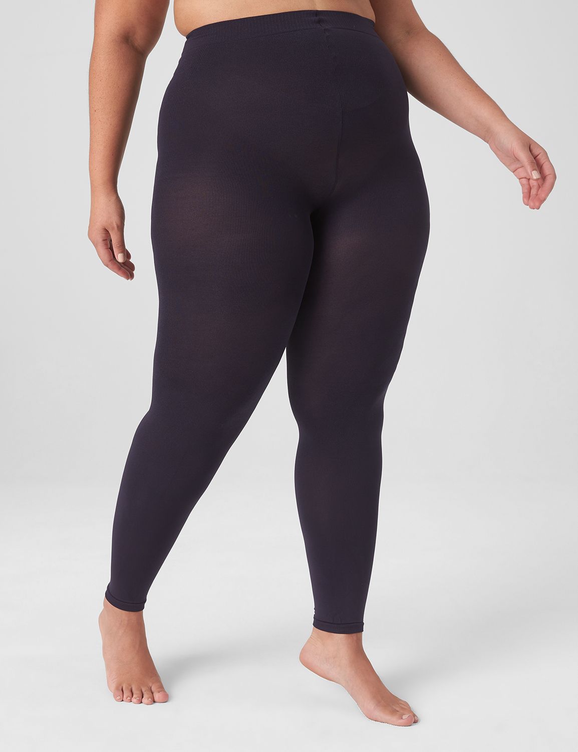 lane bryant fleece tights