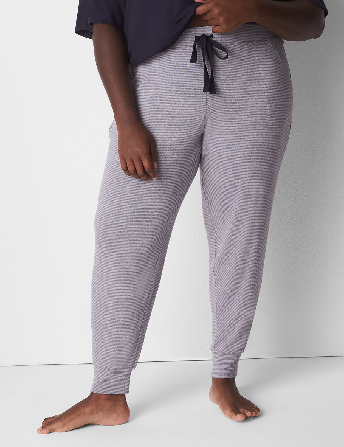 Brushed Jersey Jogger | LaneBryant