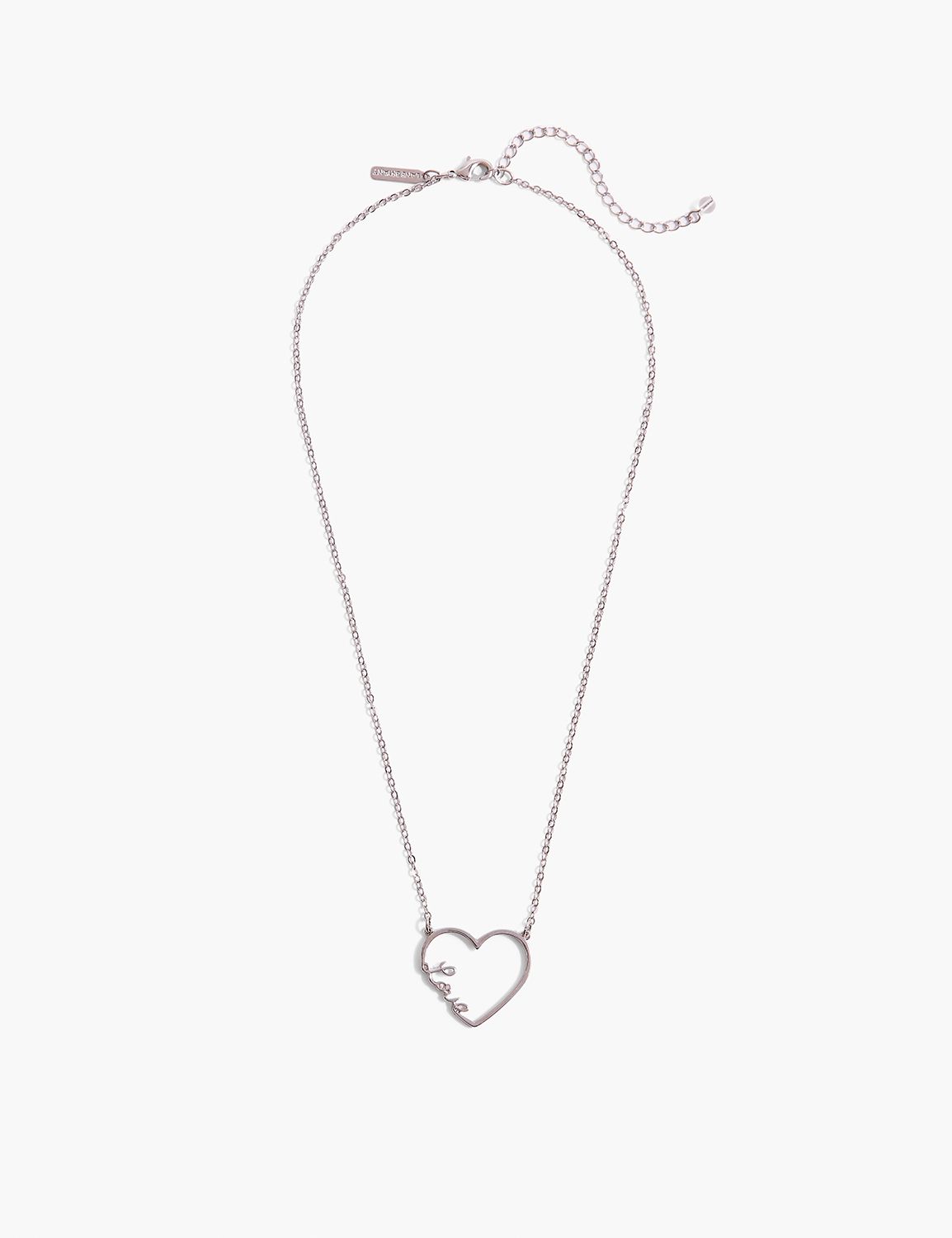 El Corazon Love Pendant Necklace