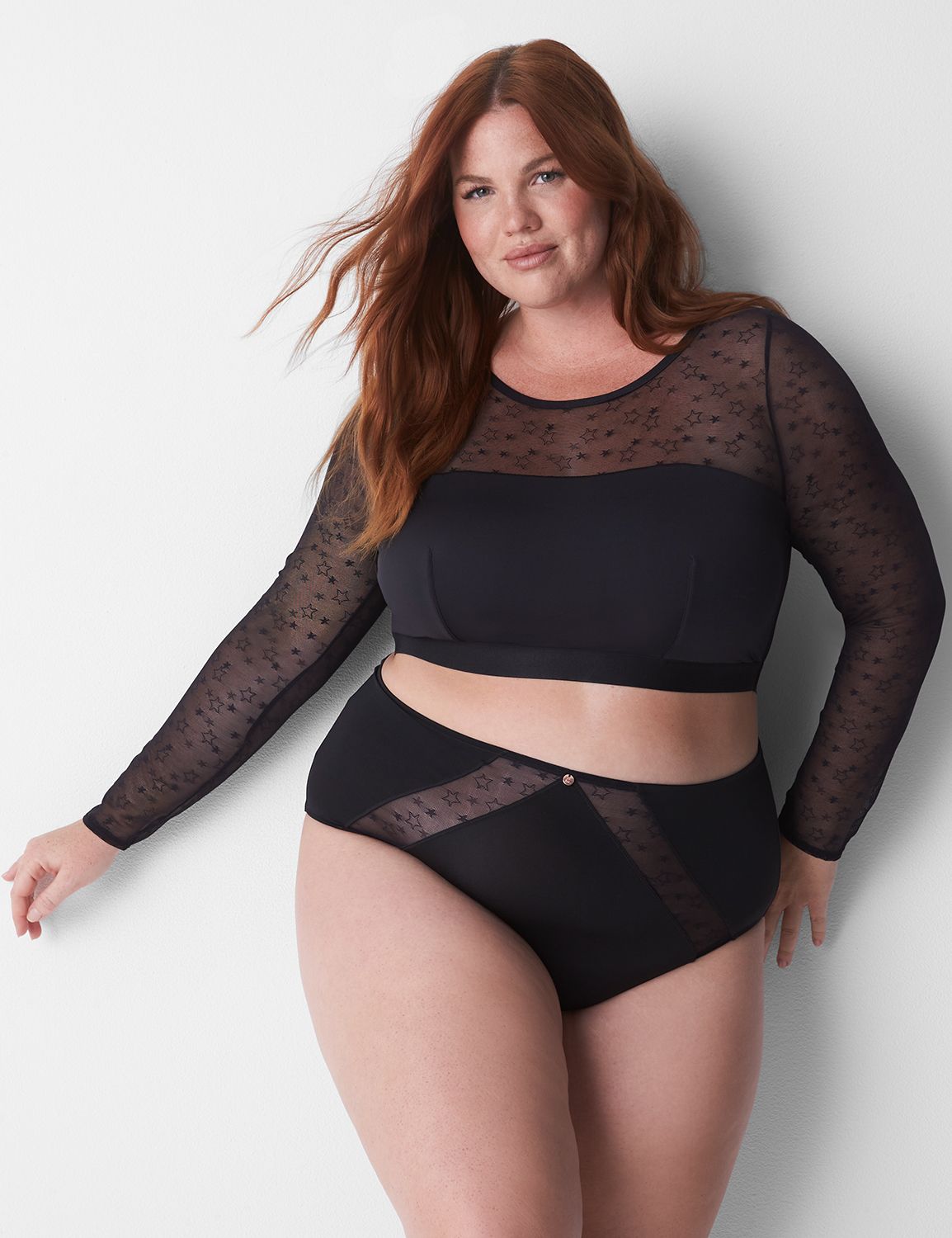 L/S Mesh Top main image 1