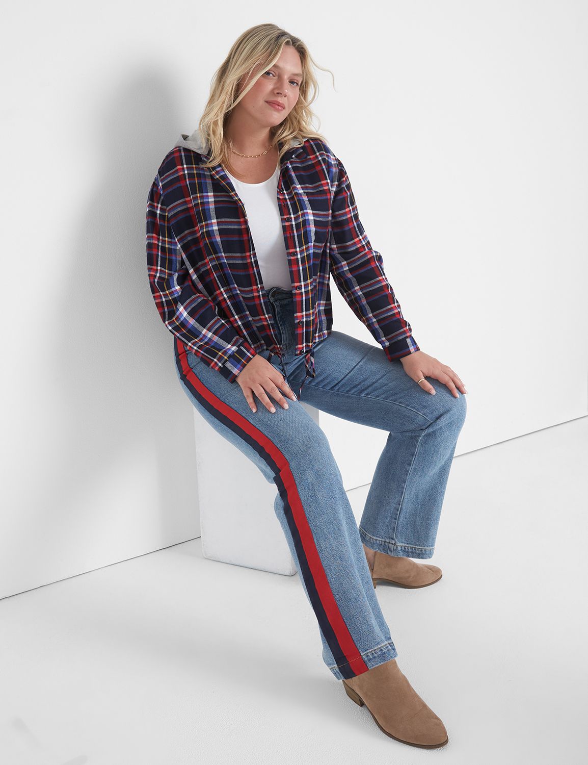 Crop Shirt Buttoned main image 0