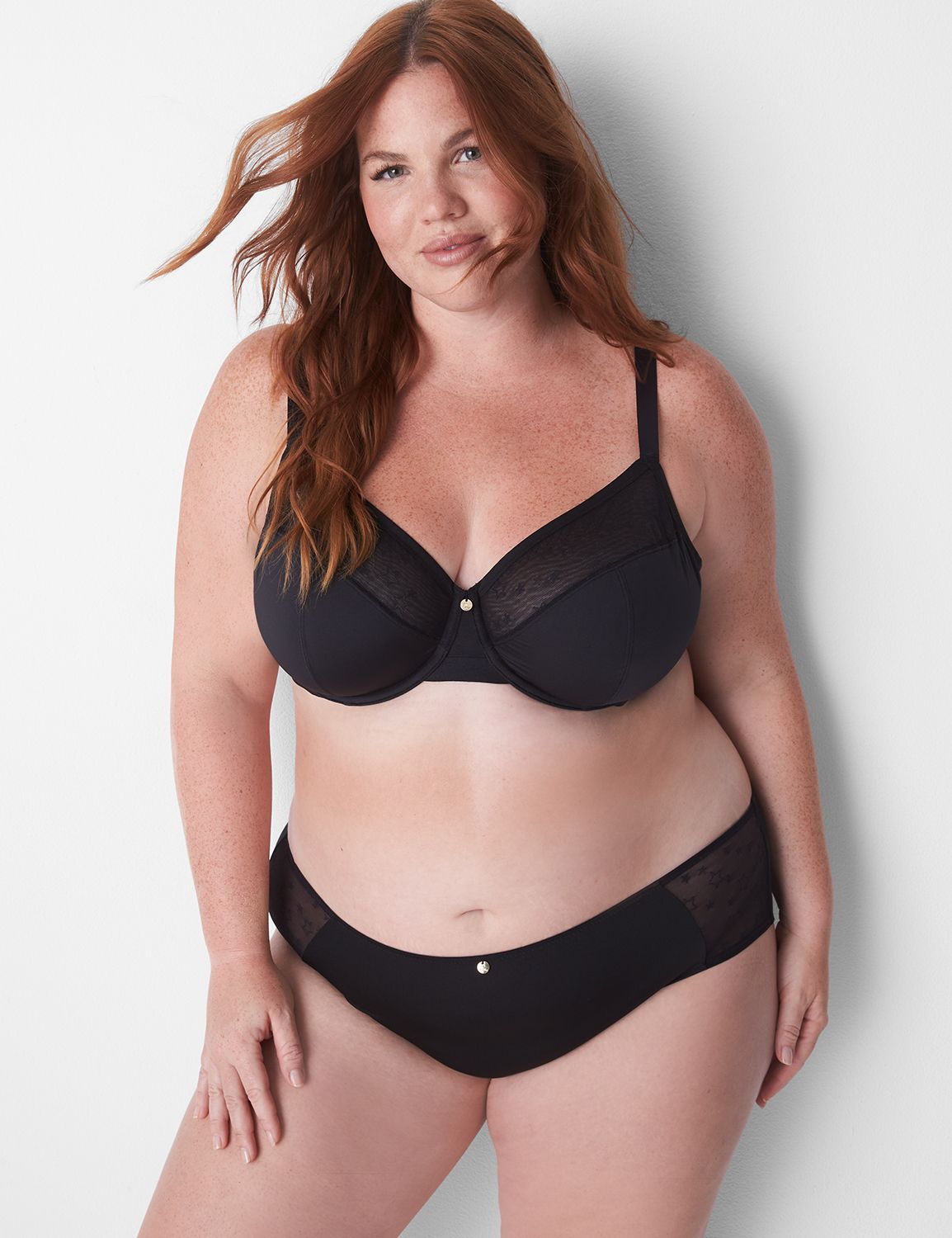 Star Mesh Demi Bra 1129716 S Product Image 1