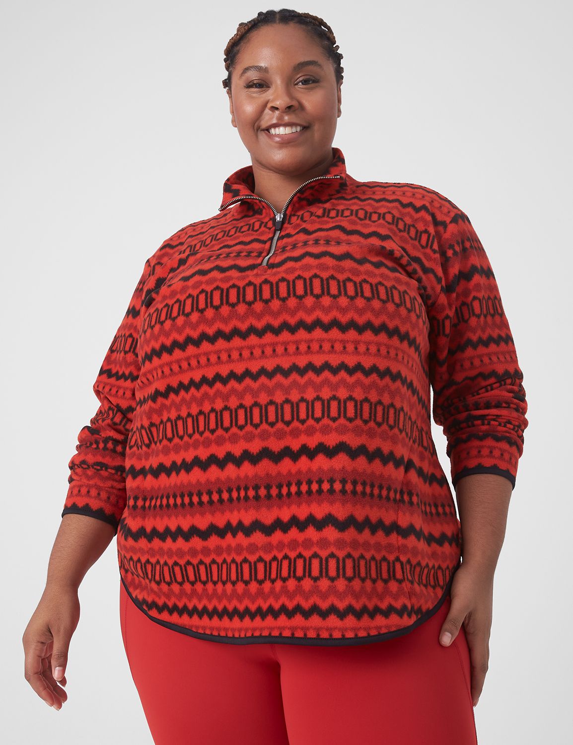 Dnc Workwear Unisex Half Zip Polar Fleece Jacket - 5321 main image 1