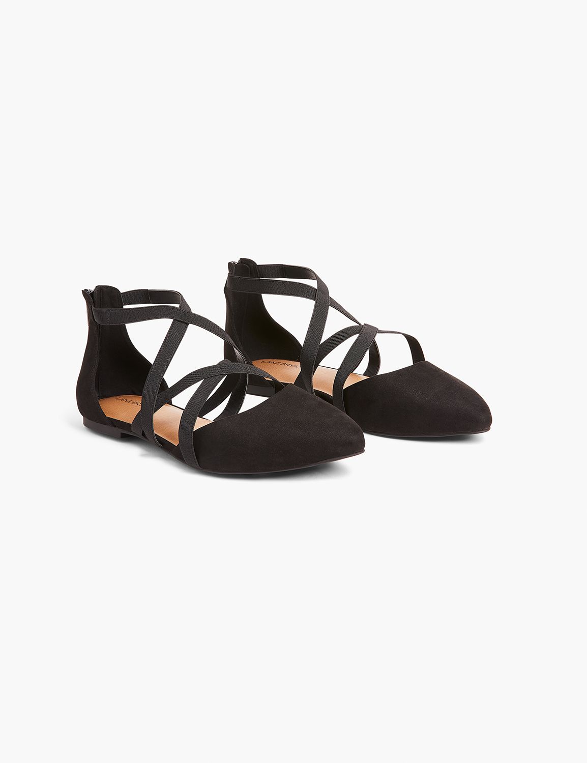 Strappy ballet online flats