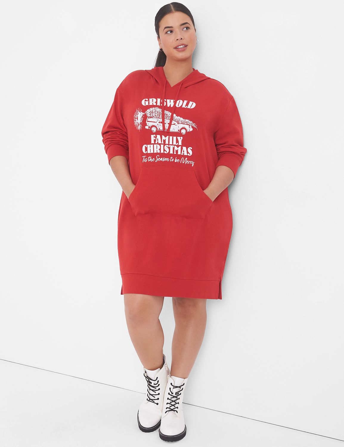 Griswold Graphic Sweatshirt Hoodie Dress