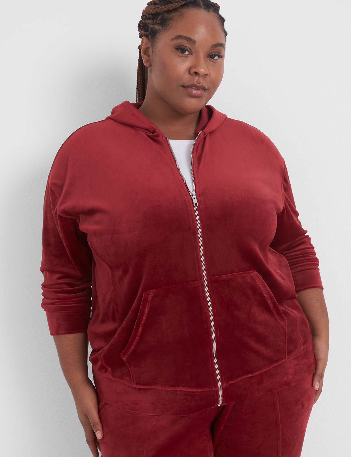 Agasalho plush store feminino plus size