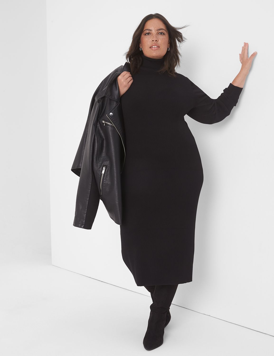 Lane bryant sweater store dress