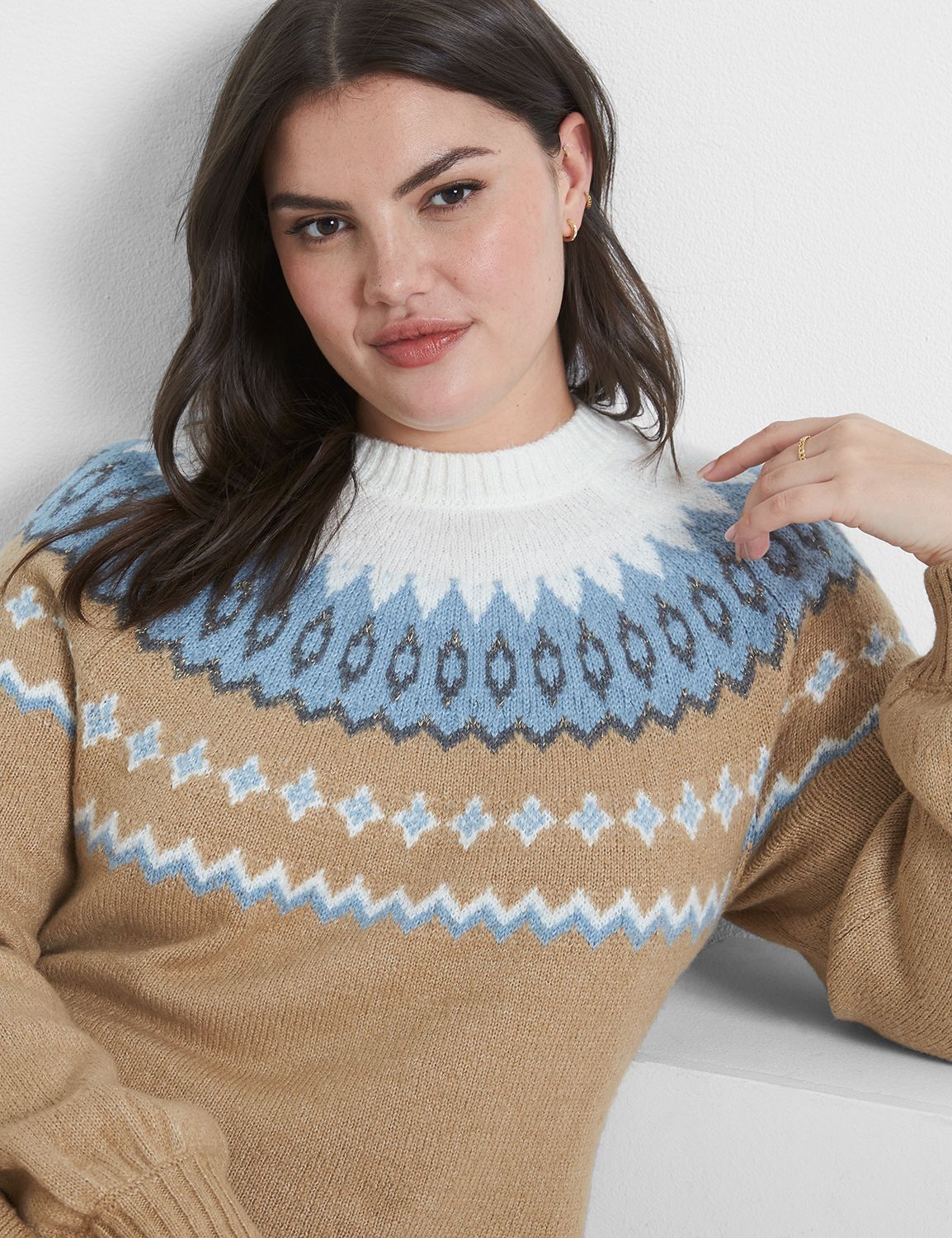 Fair Isle Sweater Dress