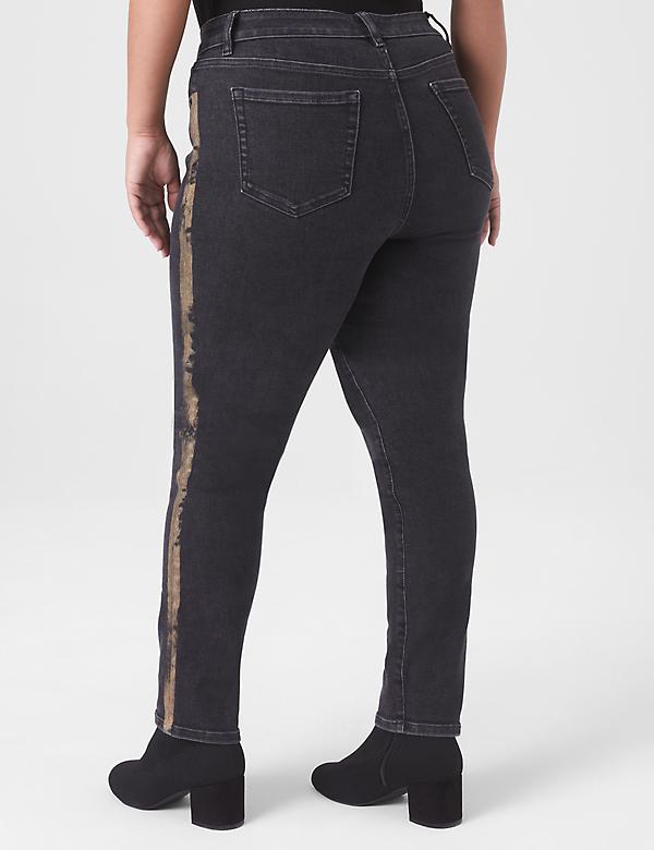 Signature Fit Straight Jean - With Gold Foil Stripe