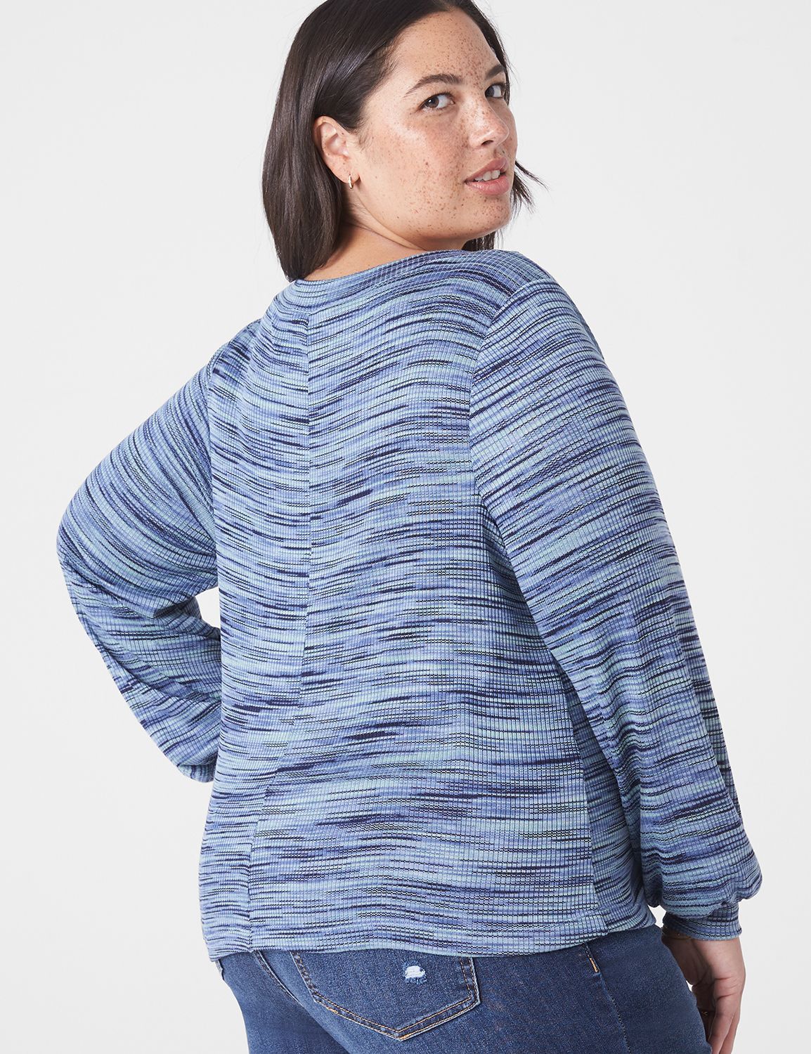 BREATHE FREELY WOVEN TOP