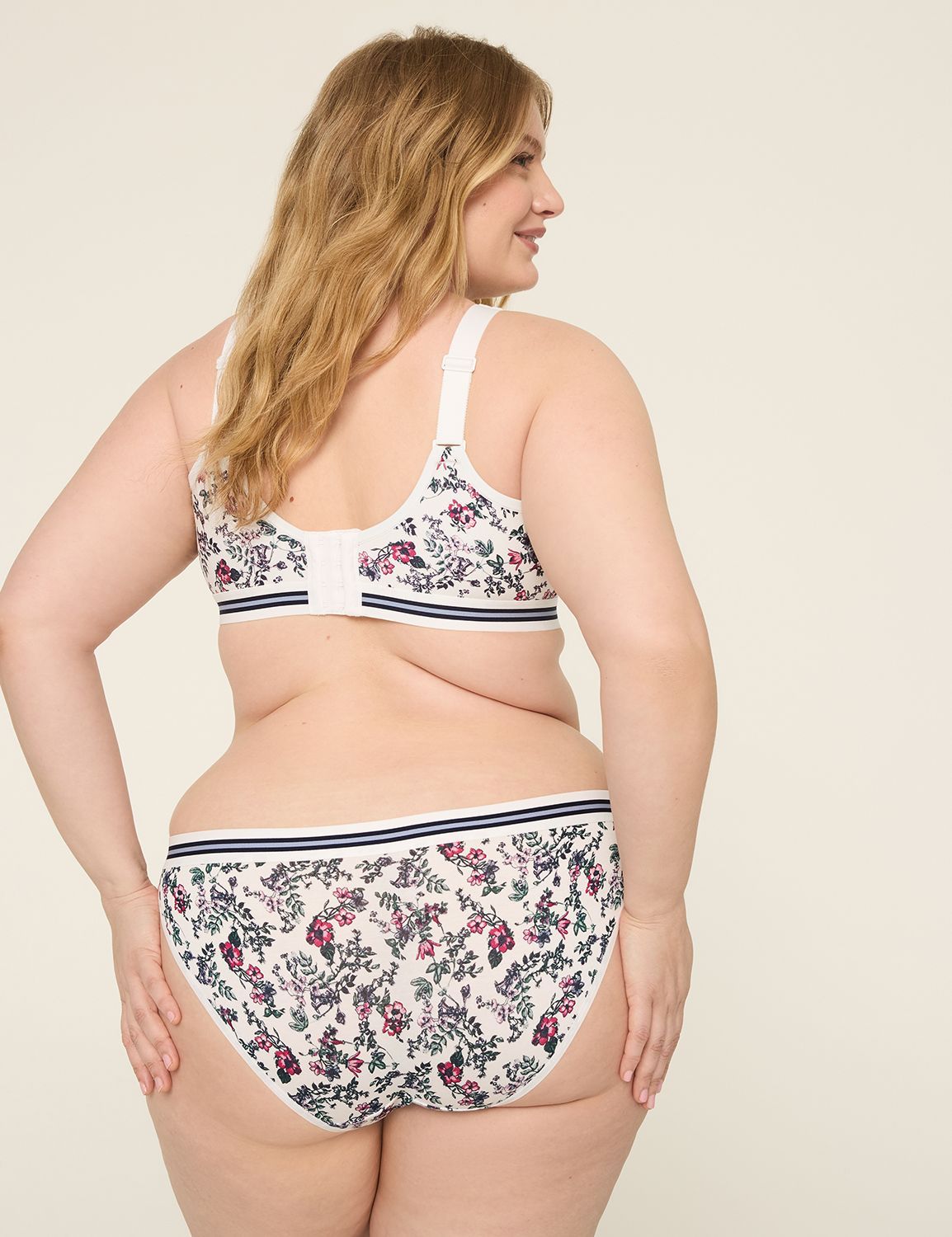 Cotton String Bikini Panty With Wide Waistband