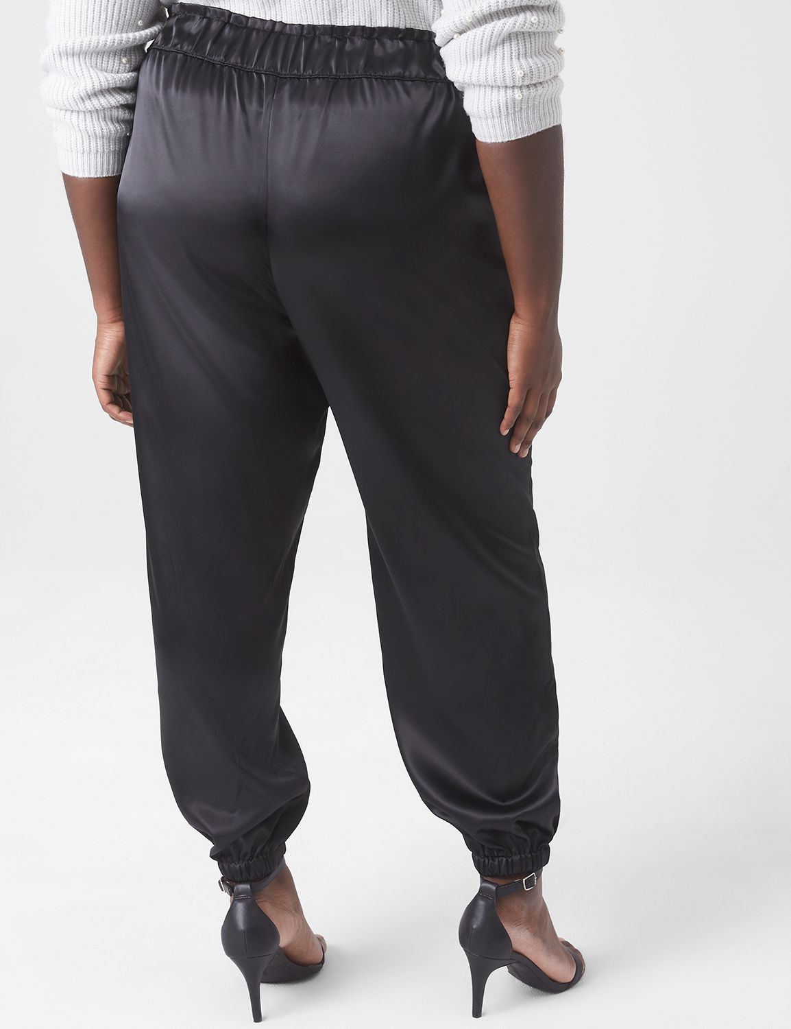 NEW! SPANX Satin Joggers, satin