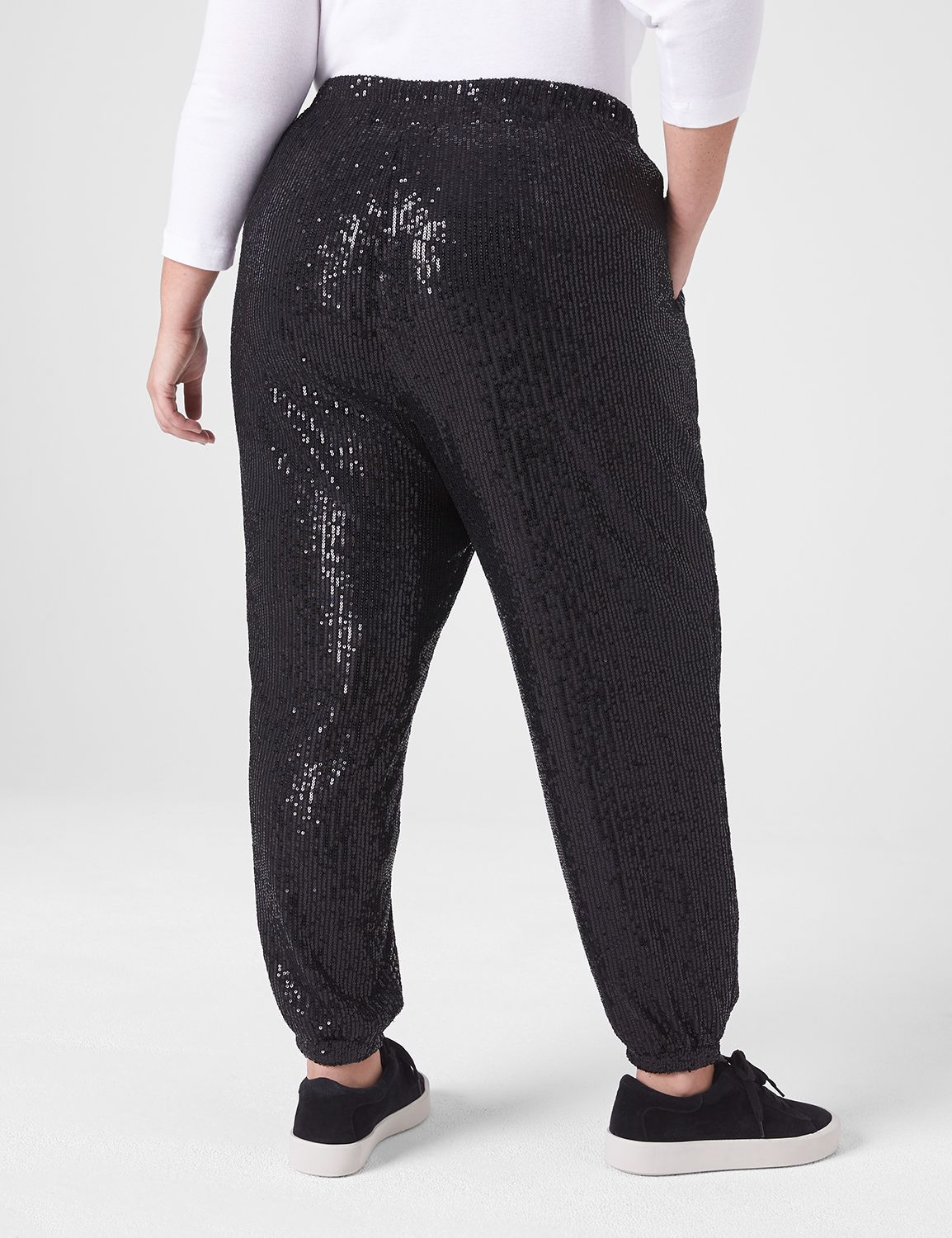 Sequin clearance jogger pants