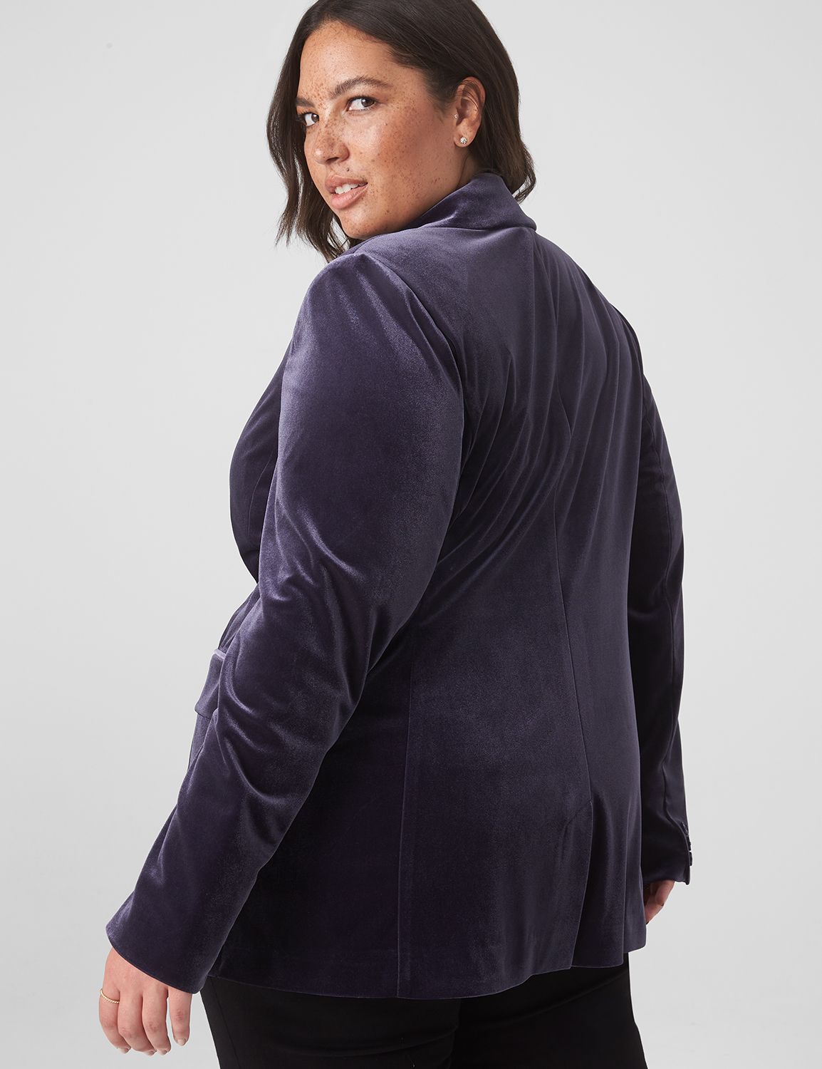 Lane bryant 2025 velvet blazer