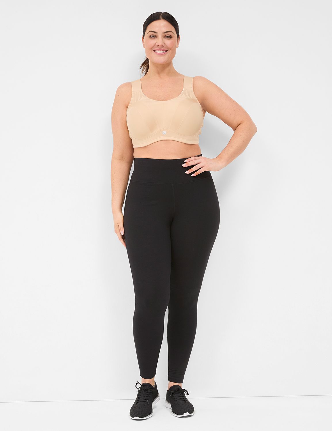 Lane Bryant LIVI ACTIVE High Impact Max Support Underwire Sports Bra Gray  Black 42DDD Size 42 F / DDD - $28 (62% Off Retail) - From Nalleli