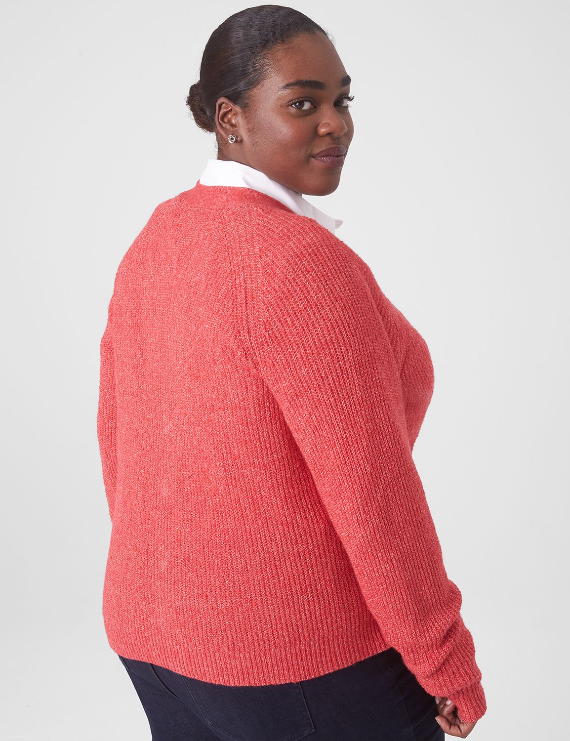 Classic Long Sleeve Button Front Ca Product Image 2