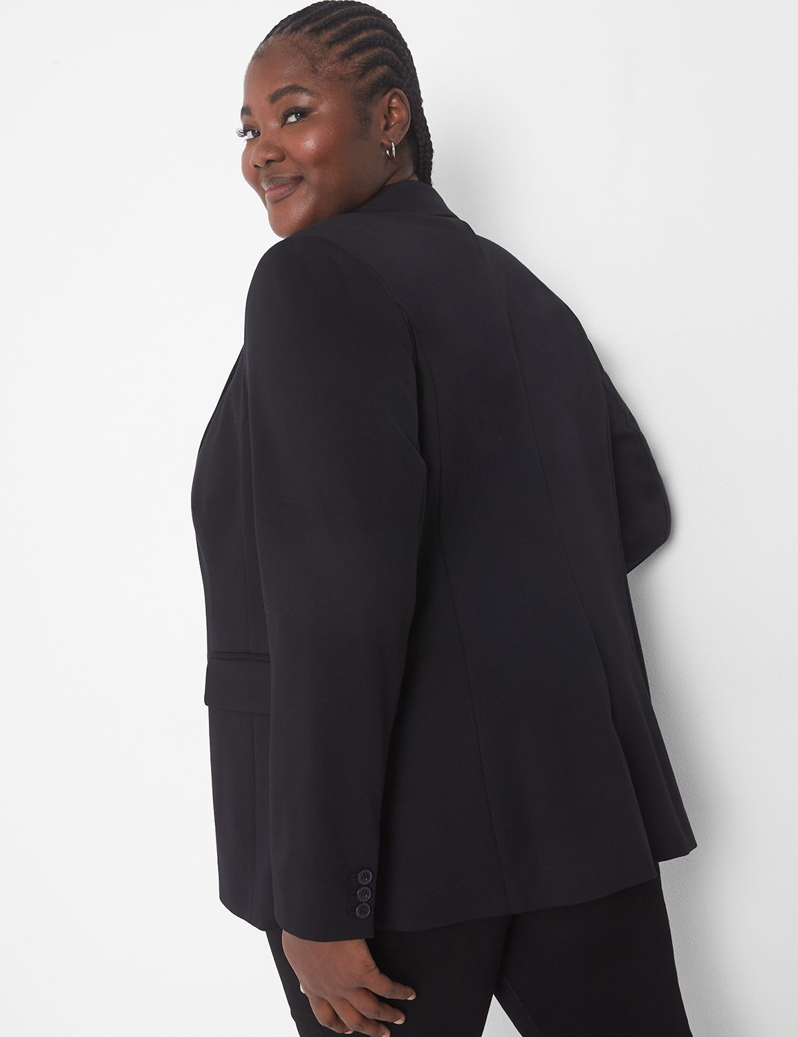 Lane bryant shop black blazer