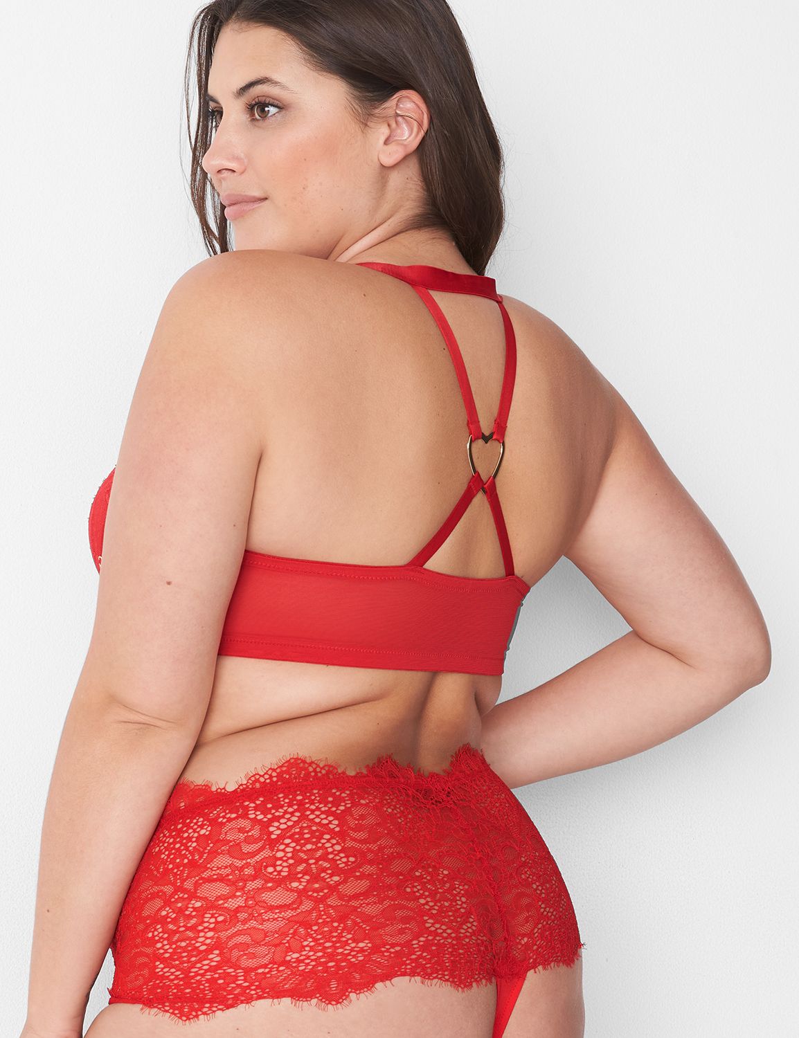 Lace Split Gusset Wide Side Thong 1 Product Image 2