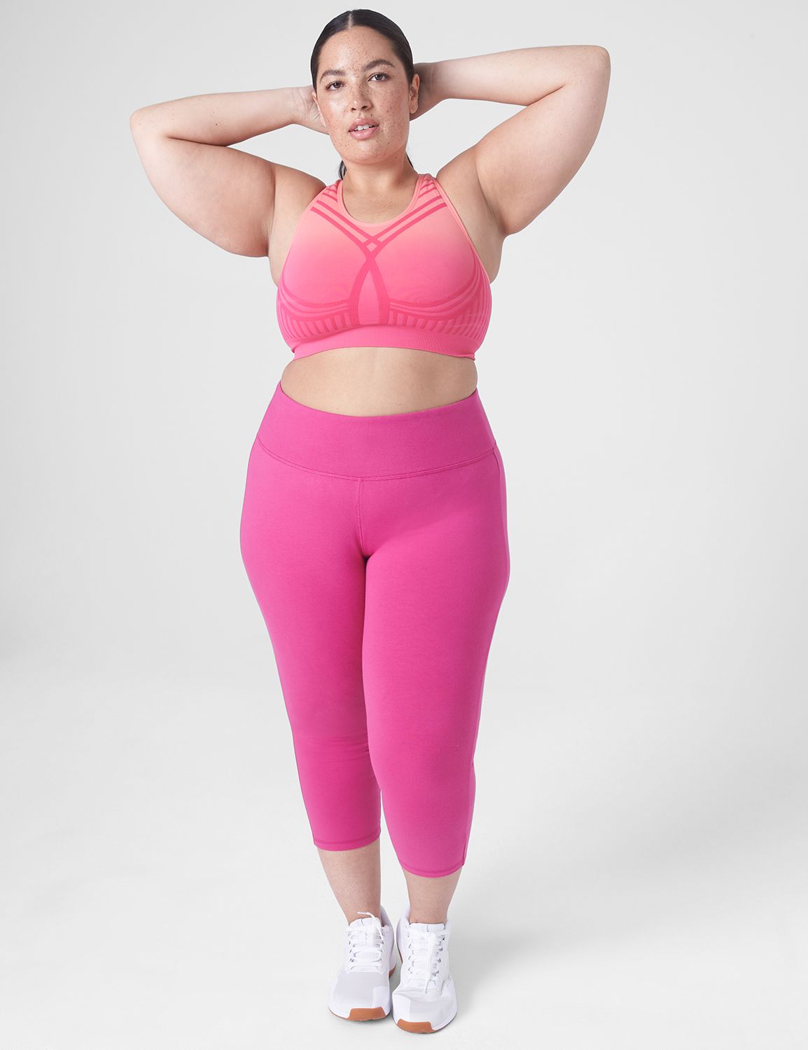 Plus Size Pink Yoga Pants