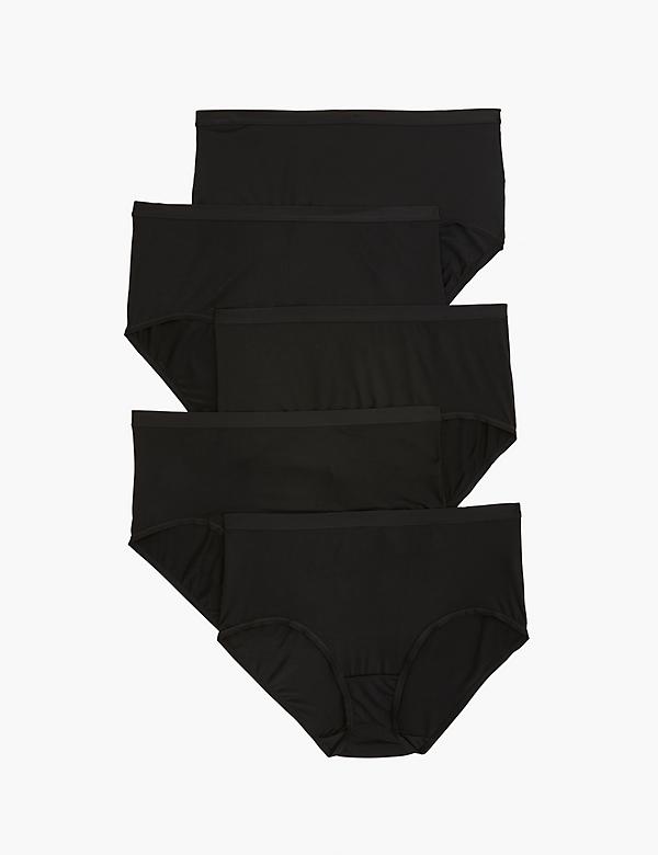 No-Show Full Brief Panty - 5-Pack