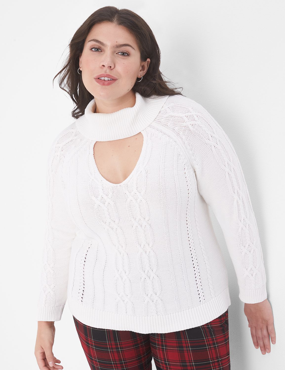 Lane bryant hot sale turtleneck sweaters