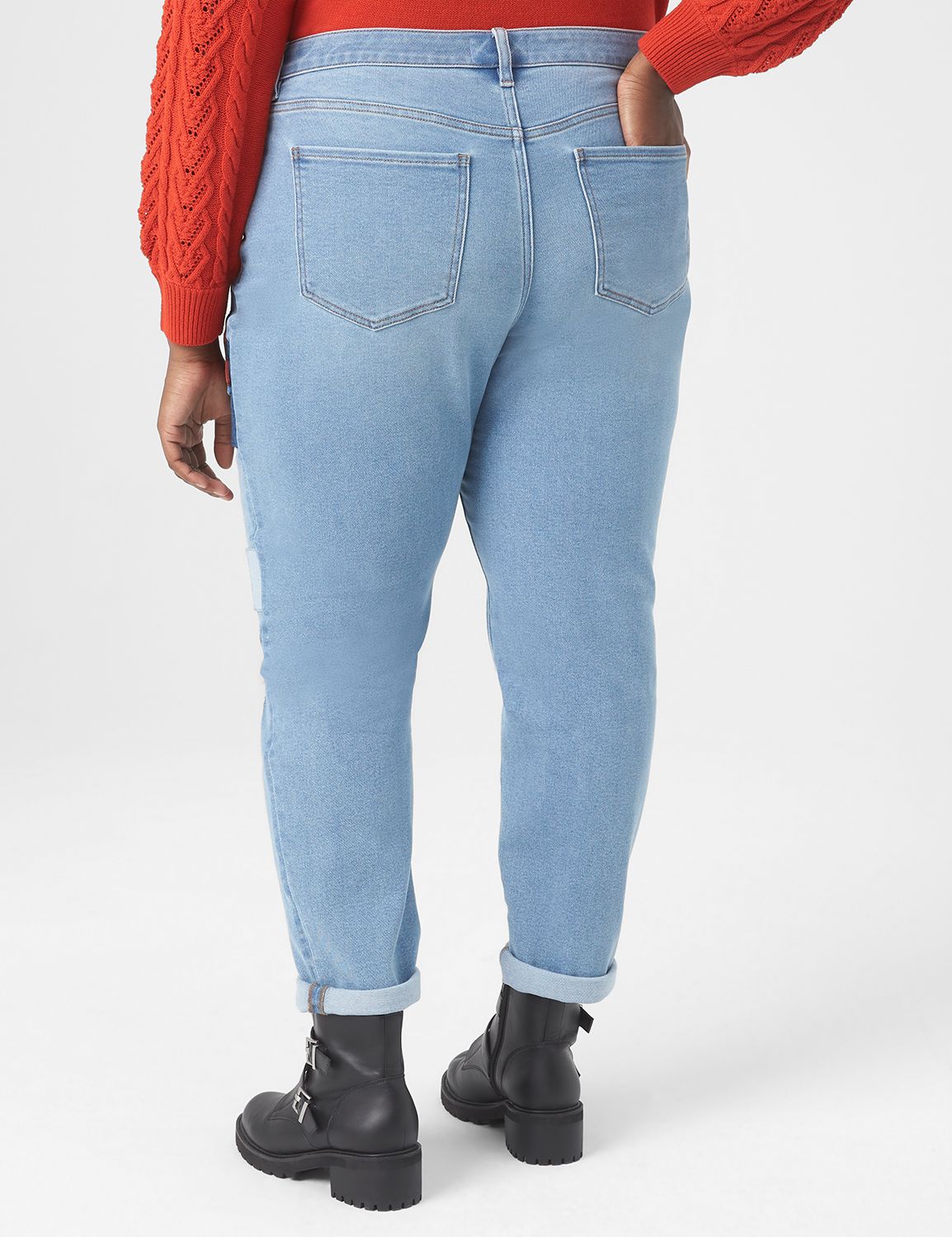 Lane bryant boyfriend jeans best sale