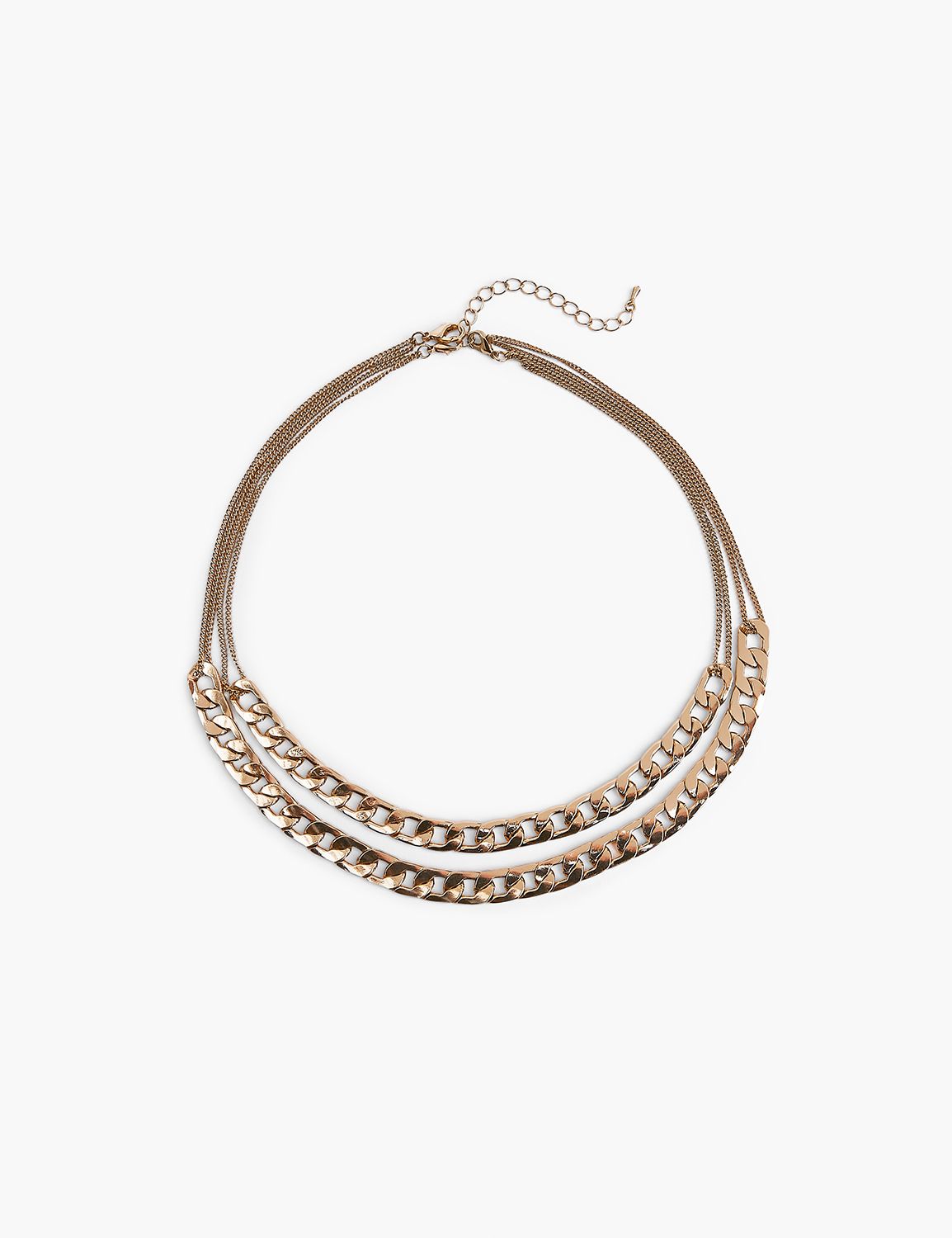 Chain Multi Row Necklace