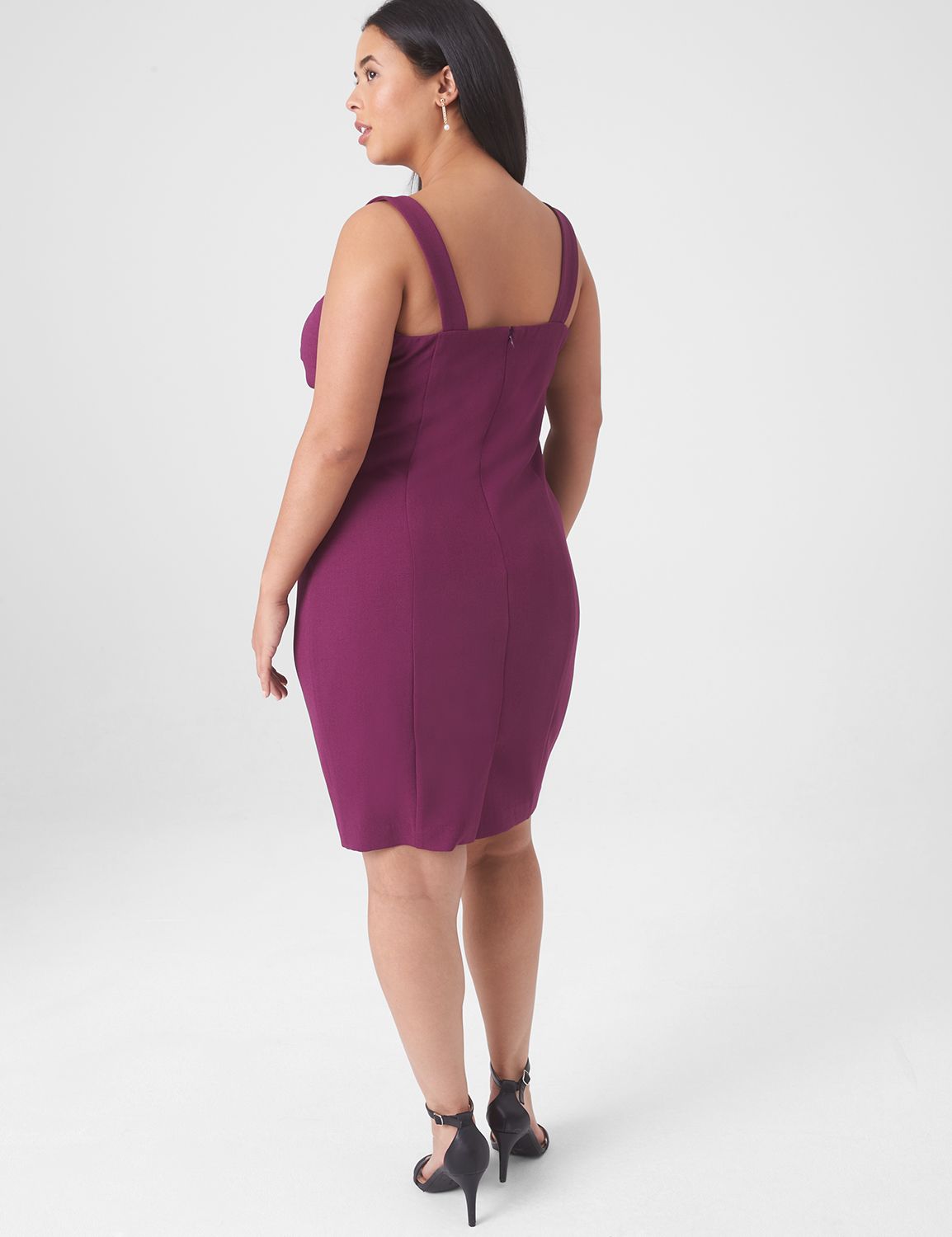 Sleeveless Cutout Detail Bodycon Dr Product Image 2