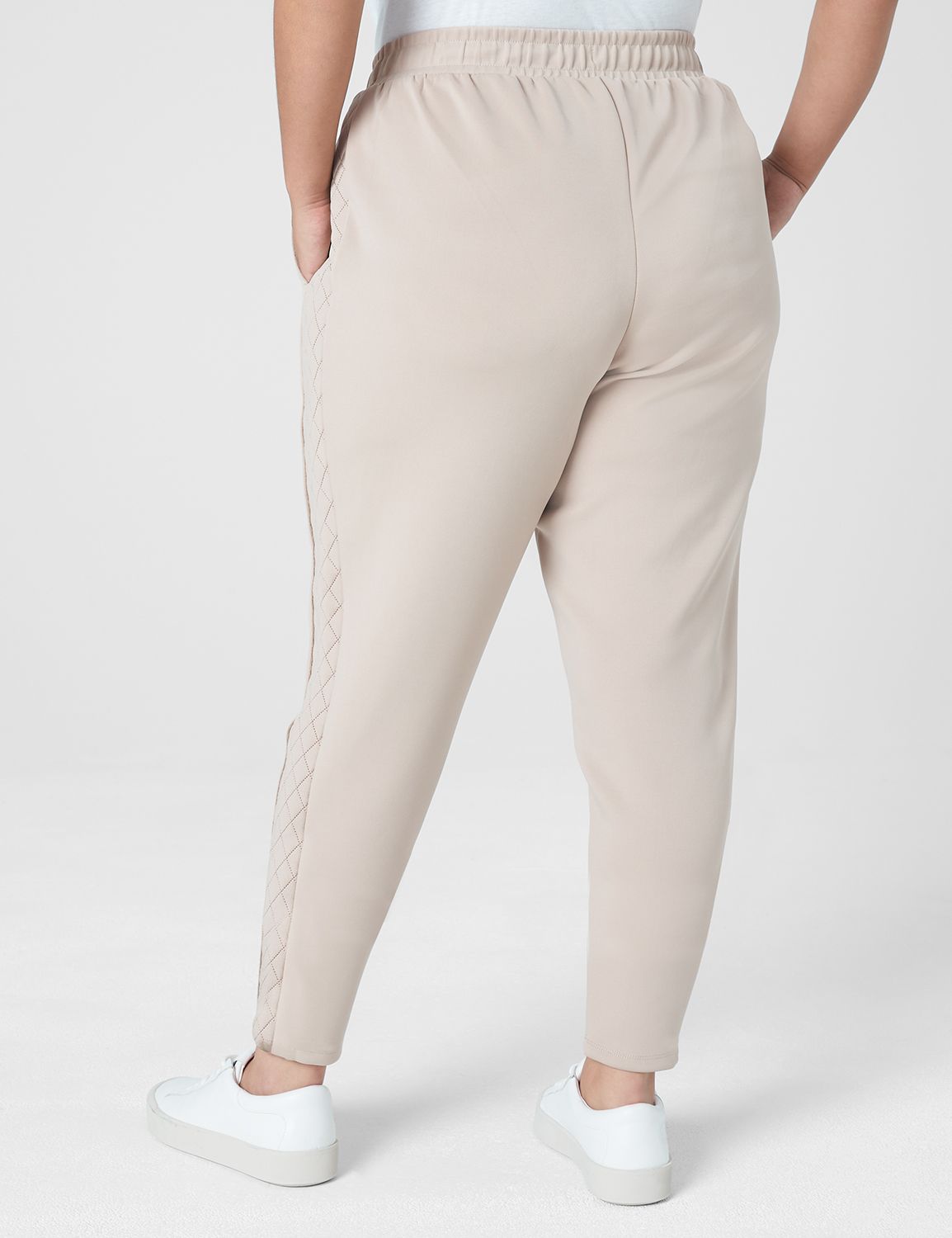 LIVI Mid Rise French Terry Ankle Le Product Image 2