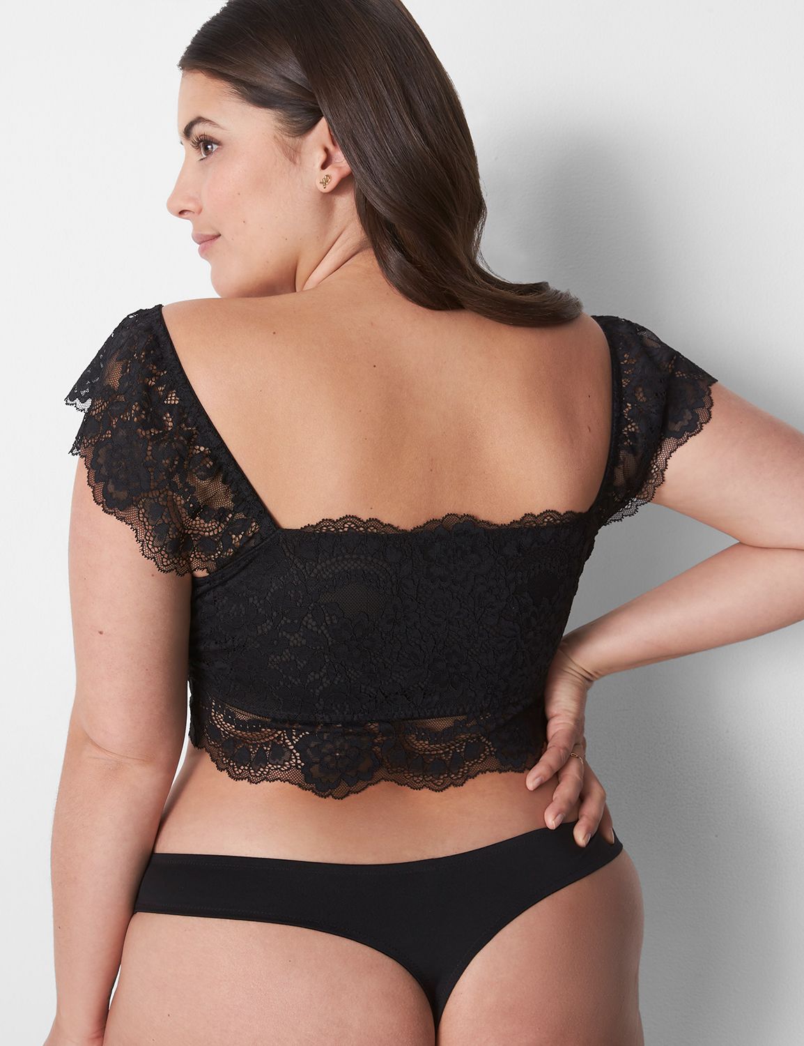 Lace crop top 1133259 Product Image 2