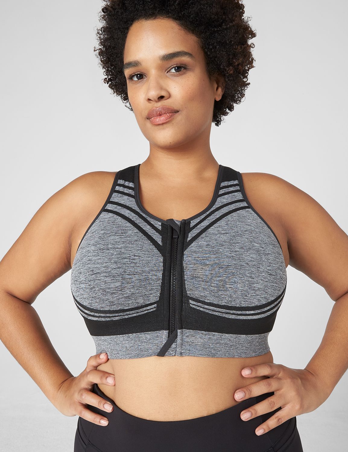 Everyday Zip Front Bra - RBX Active