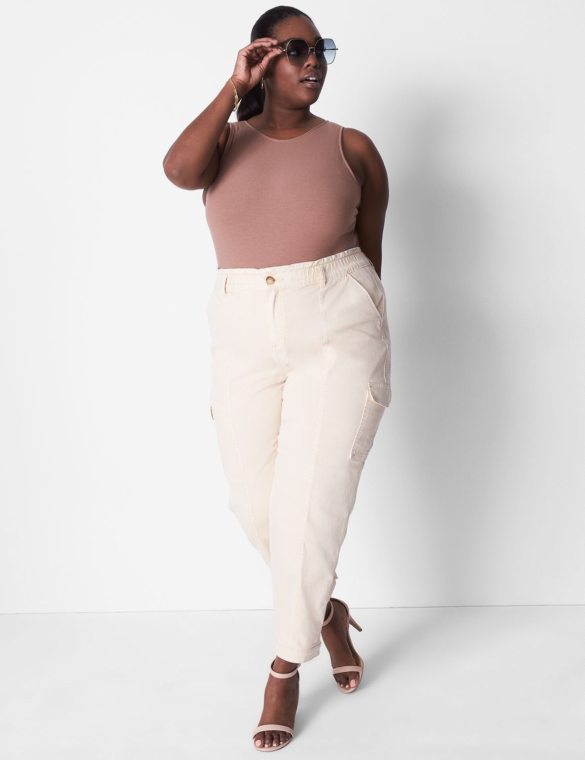 Rib Open-Back Bodysuit | LaneBryant
