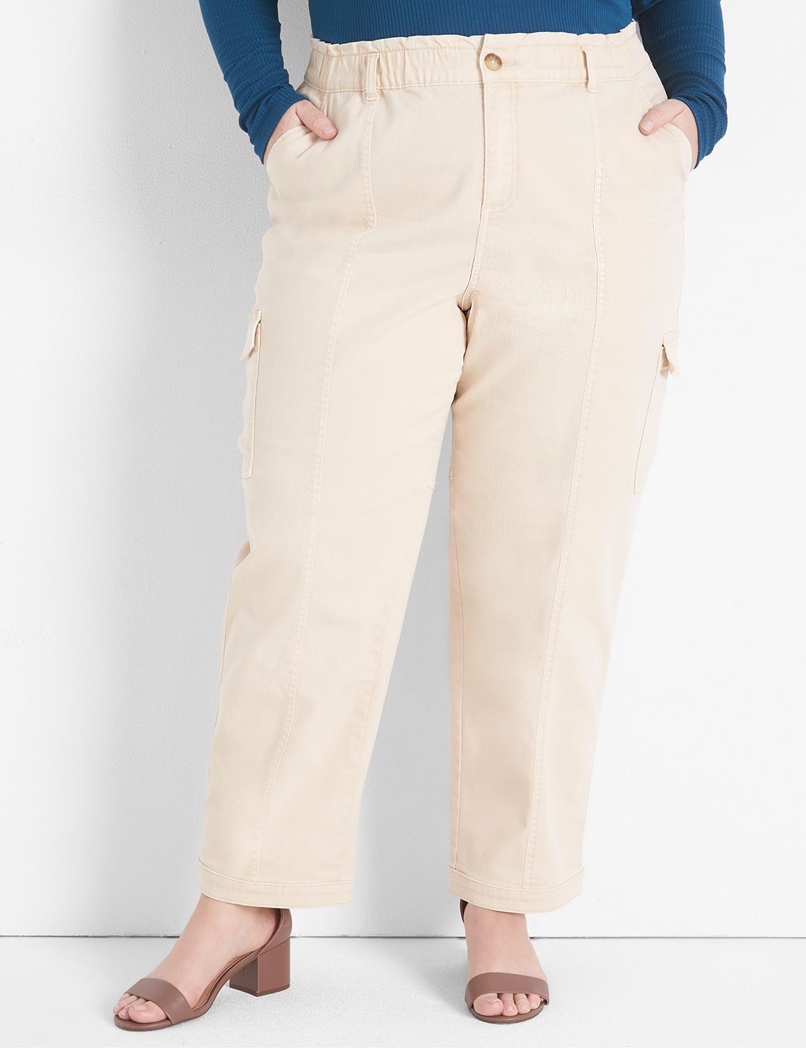 Lane bryant deals cargo pants